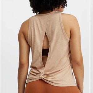 Fabletics Blake Open Back Twist Tank new with tags, size M)
